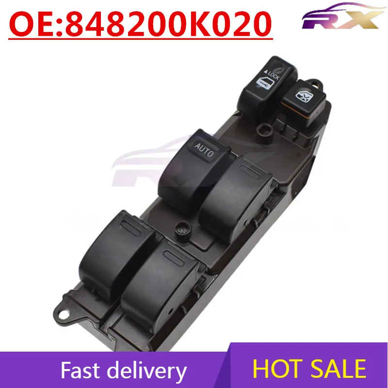 

OEM:848200K020 Suitable For Toyota Hilux Glass Lift Switch Powered Windows Control Switch