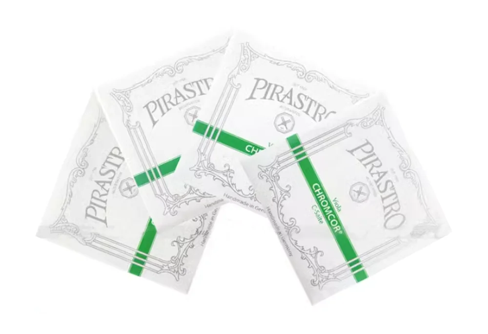 Pirastro CHROMCOR Viola Strings, Made in Germany, Full Set, Ball End, Including A, D, G, C String