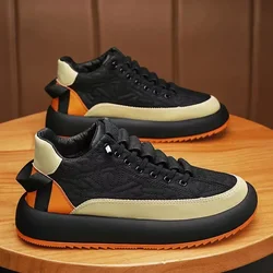 2023 Designer Male Casual Board Shoe Man's Vulcanize Shoe Men Chunky Sneakers Fashion Light Non-slip Luxury Brand Men's Tennis