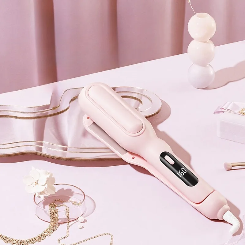 2026 Multi-function Adjustable Size Egg Roll Curling Iron with Multiple Temperature Settings for Both Dry and Wet Hair