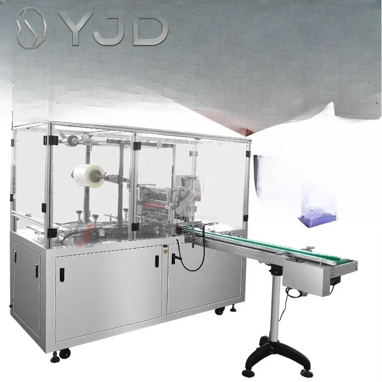 Cellophane Film Cosmetics Wrapping Packing Machine Automatic Perfume Box Cellophane Wrapping Machine