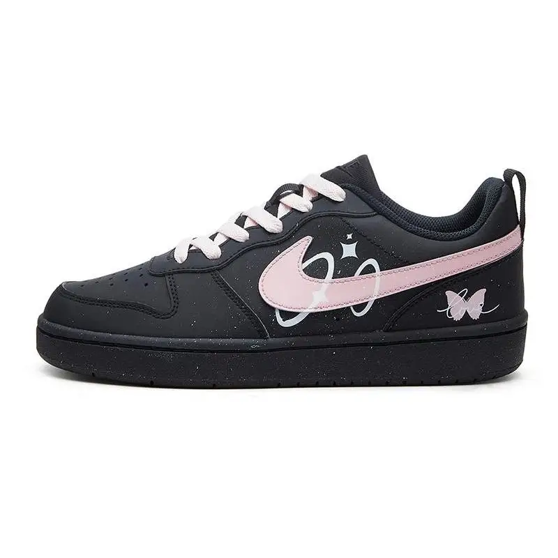 

[Custom "Immortal Dream and Butterfly Love.]Nike Court Borough Dream Of The Fairy And The Butterfly Slip-Resistant Low-Top Sk