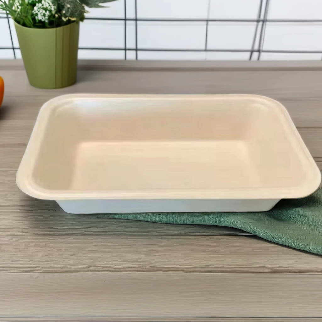 

Custom Size Food Grade Disposable Paper Tray Plate For Sushi Bread French Fries Fried Chicken Hamburger-Factory Direct
