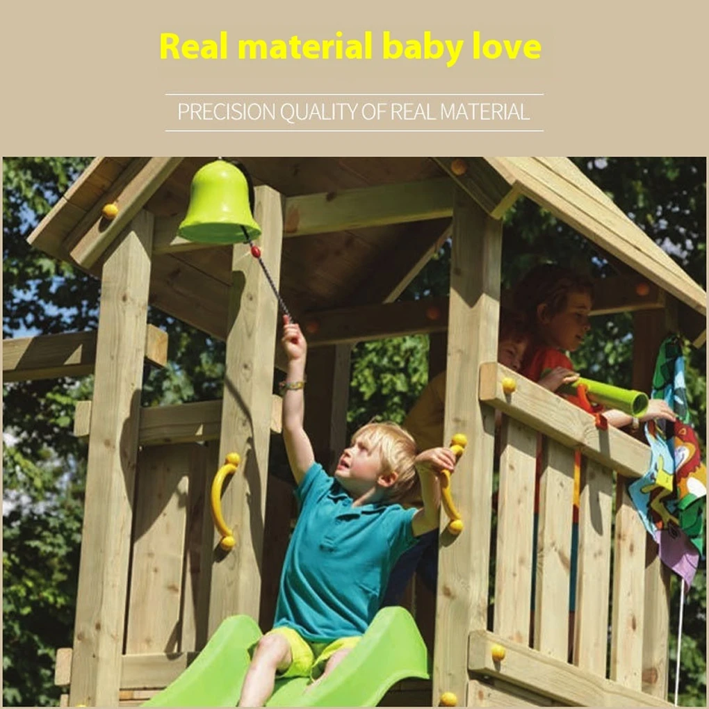 ملحقات ملعب مسرح مقبض إمساك قضبان غرفة اللعب مقابض سلم لصالة الألعاب الرياضية في الفناء الخلفي لبيت الشجرة