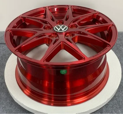 

Подходит для 18-дюймовой кованой матовой прозрачной красной ступицы колеса в стиле OZ.