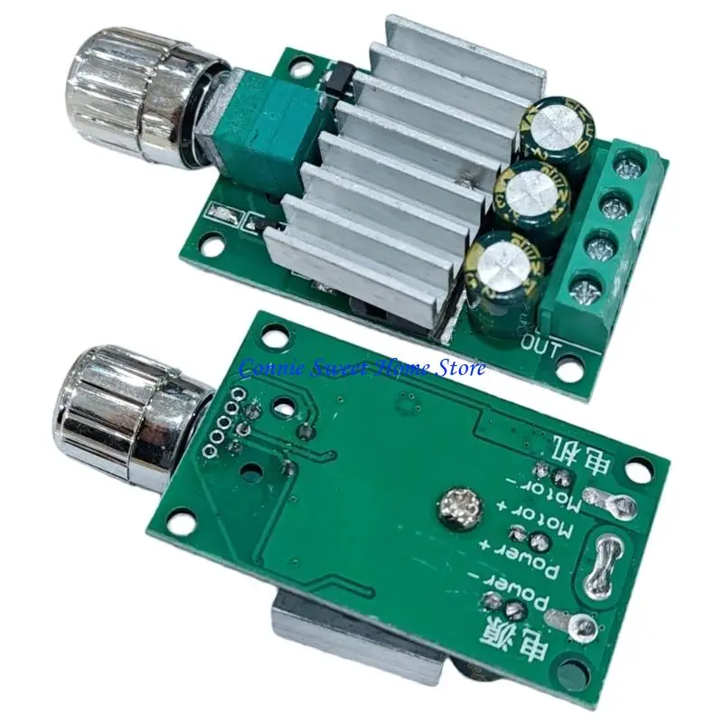 LXAF Motor Speed Controller 12V 24V 10A Speed Regulator Dimmer for Fan LED