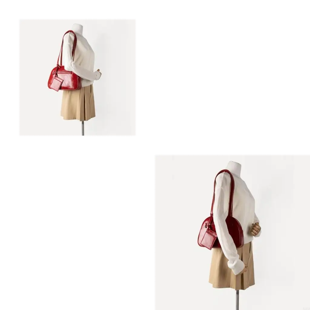 

Sophisticated Saddles Bag for Parties and Office PU Leather Shoulder Handbag