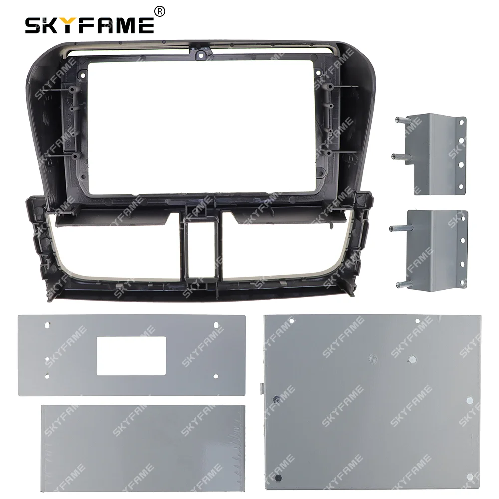 SKYFAME Car Frame Fascia Adapter Canbus Box Decoder For Soueast V5 V6 2013-2016 Android Radio Dash Fitting Panel Kit