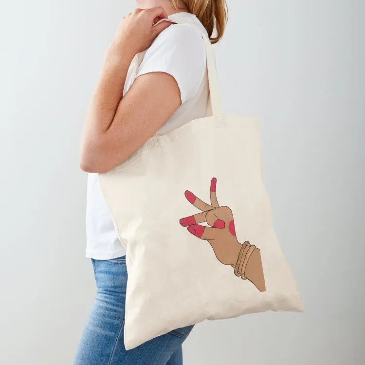 

Bharatanatyam dance Mudra hand gesture Tote Bag canvas tote tote bags men Big bag supermarket folding bag