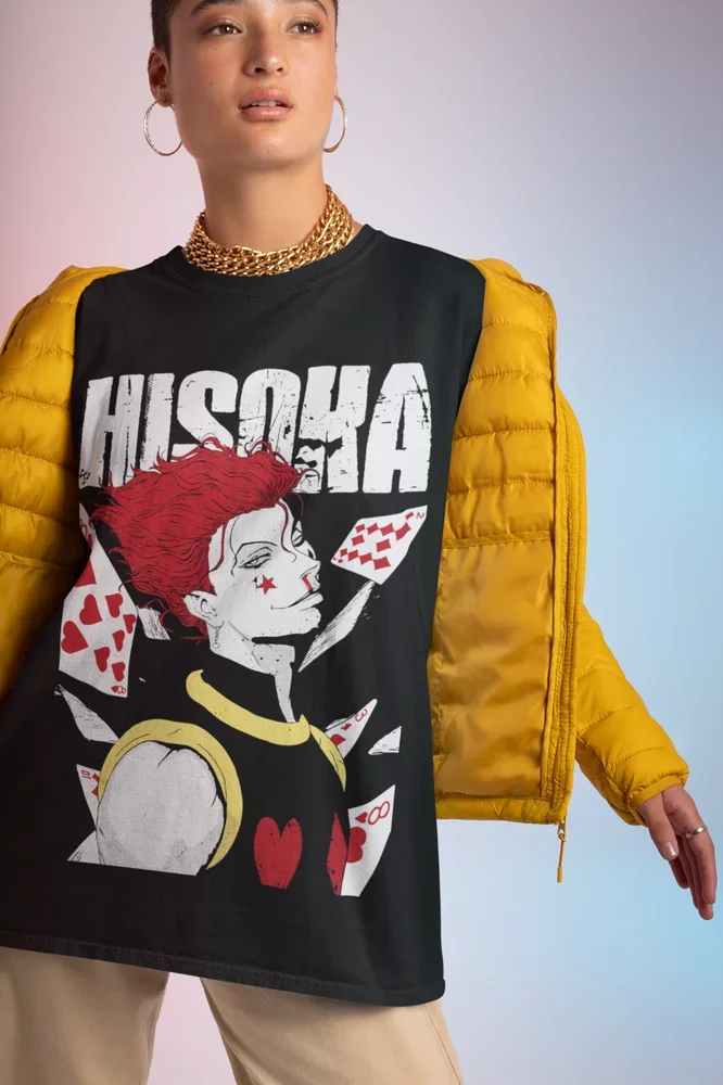 T-Shirt Unisexe Hisoka Hunter X Hunter Manga Strip HXH Anime