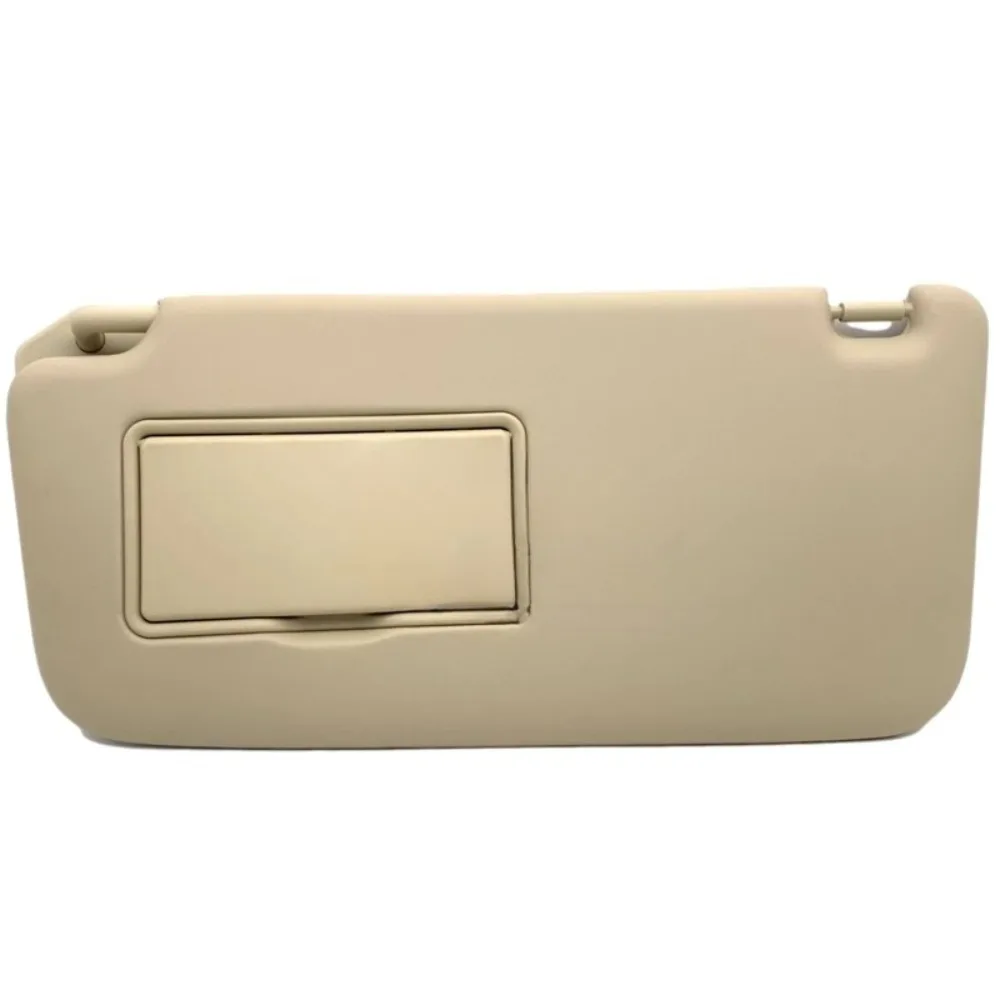 Parasoles con pequeños espejos de maquillaje para BAIC E130 E150 Senova D20, nuevos, color gris beige