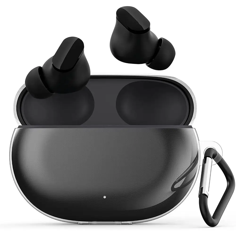 

Противоударный чехол для беспроводных наушников, водонепроницаемый пылезащитный чехол для наушников Bluetooth, мягкий прозрачный чехол для Beats Studio Buds +