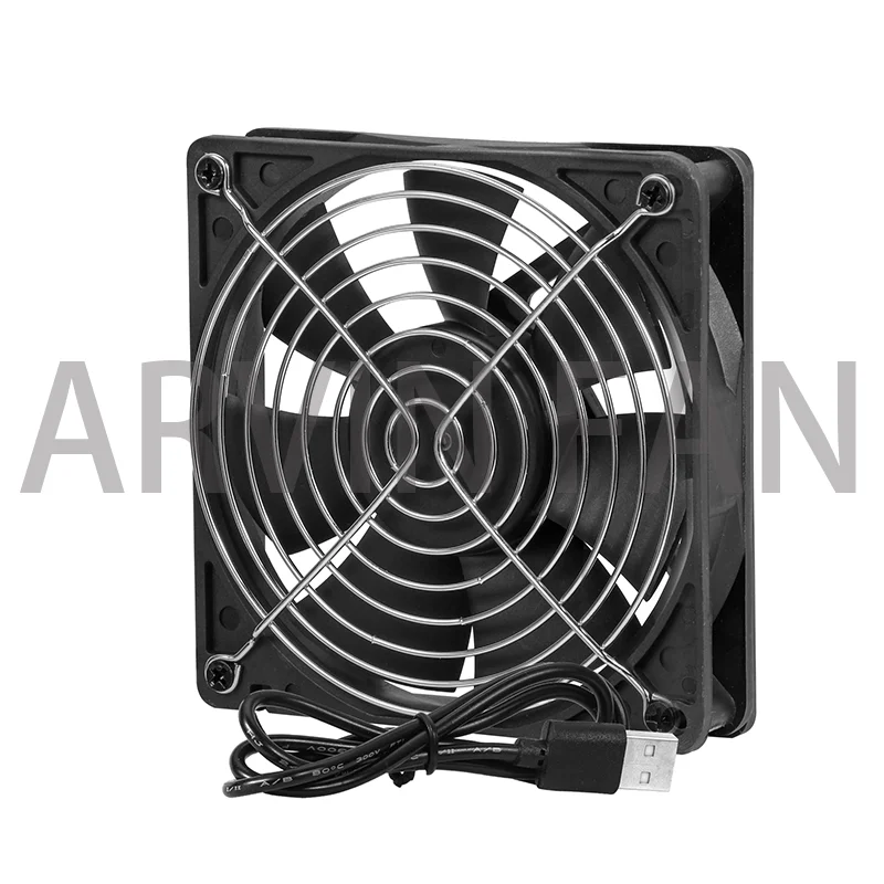 USB Fan 14cm 140mm DC 5V PC Computer Case Laptop Desktop CPU Cooling For Gaming 140x140x25mm Ball Bearing