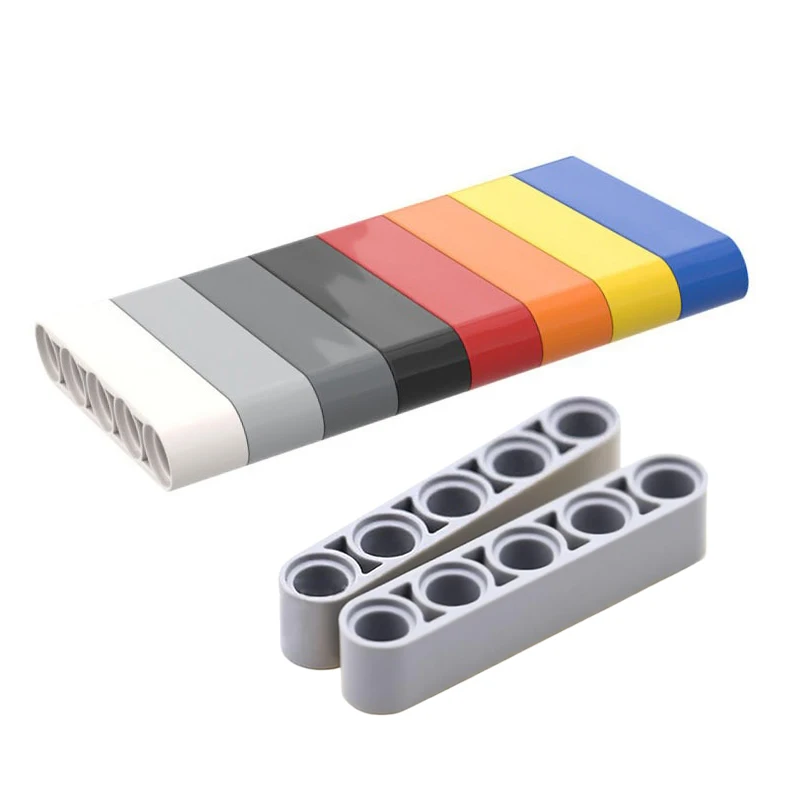 High-Tech Onderdeel 1x5 Dikke Liftarm 32316 Race Terreinwagen Vliegtuig Model EV3 Set Bulk Accessoire MOC Bouwstenen