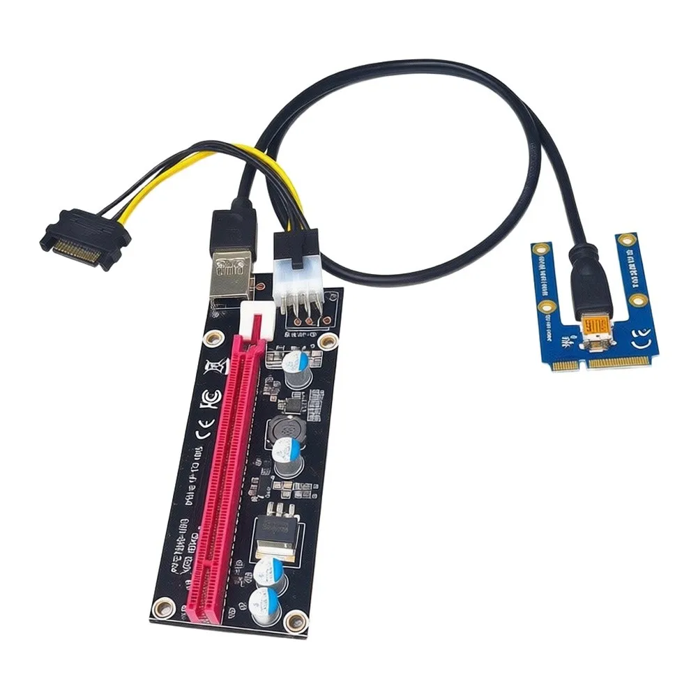 Riser Card Adapter For MINI PCI-E to 16x for External Setup on For laptops Compatible with For Windows and For Mac OS