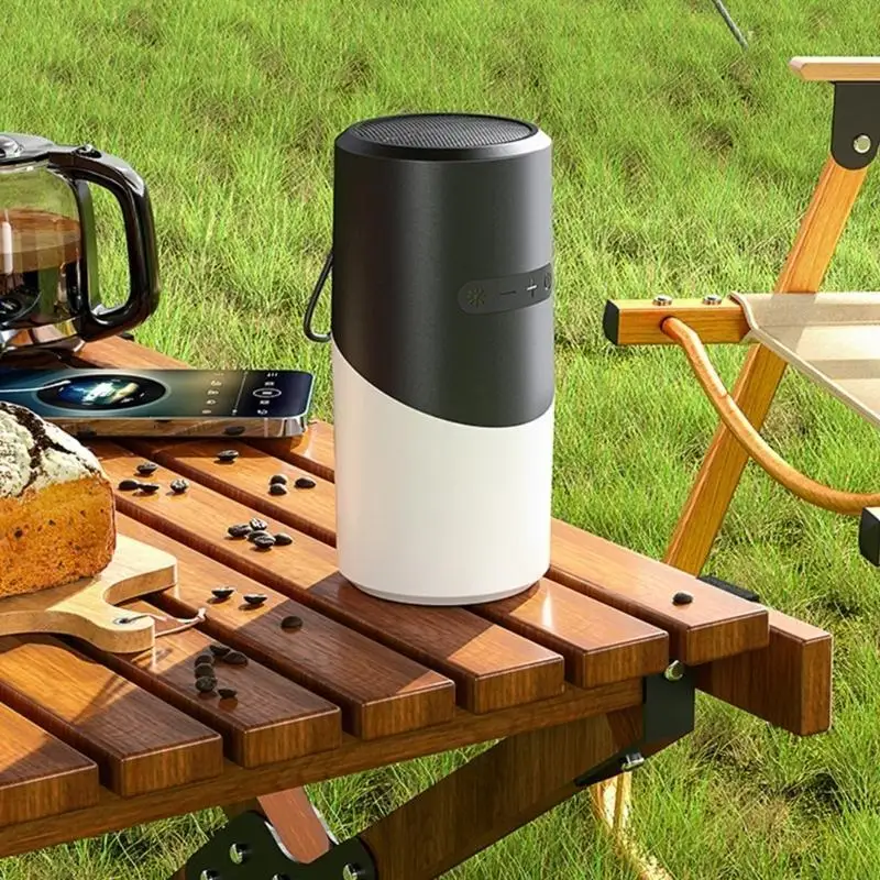 R9ub Wireless Bluetooth-Compatible Speaker Outdoor digunakan dengan LED Light Display