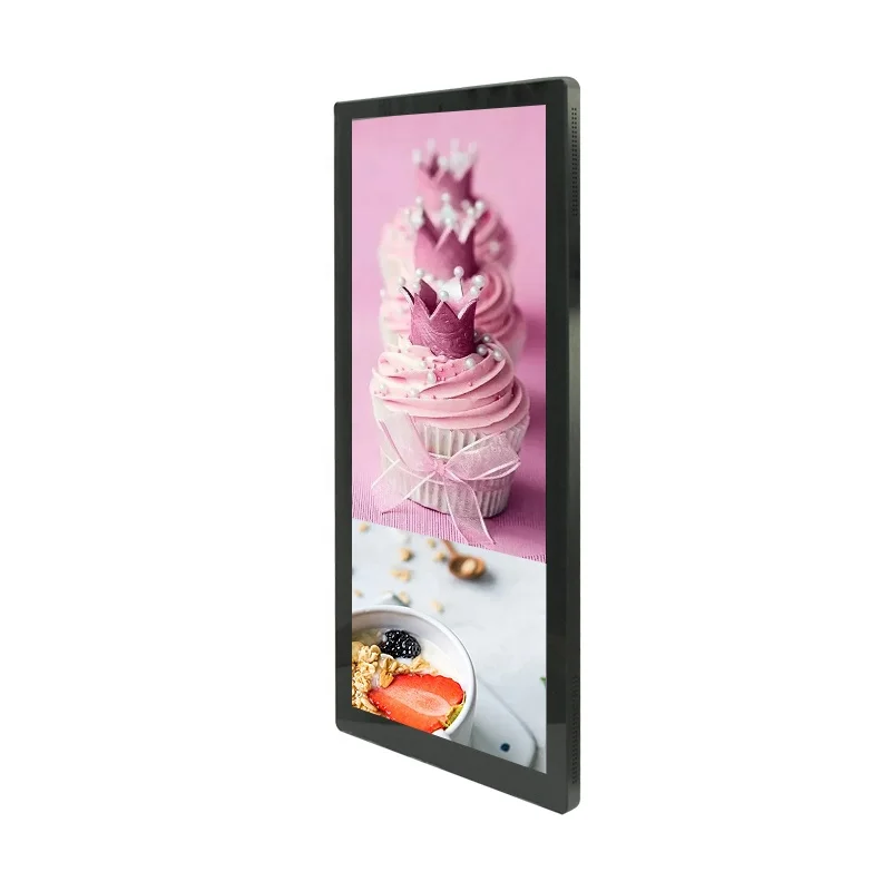 Elevator media LCD Display Screen supplier for advertising elevator lcd