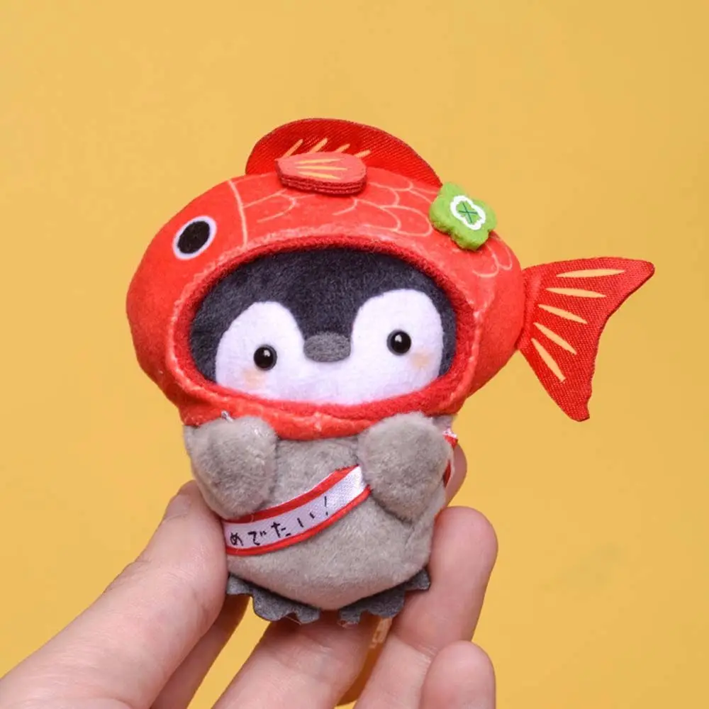 Cartoon Kids Toy Koupen Chan Penguin Bag Pendant Animal Plush Toy Penguin Plush Doll Stuffed Toys Plush Keychain Plush Dolls