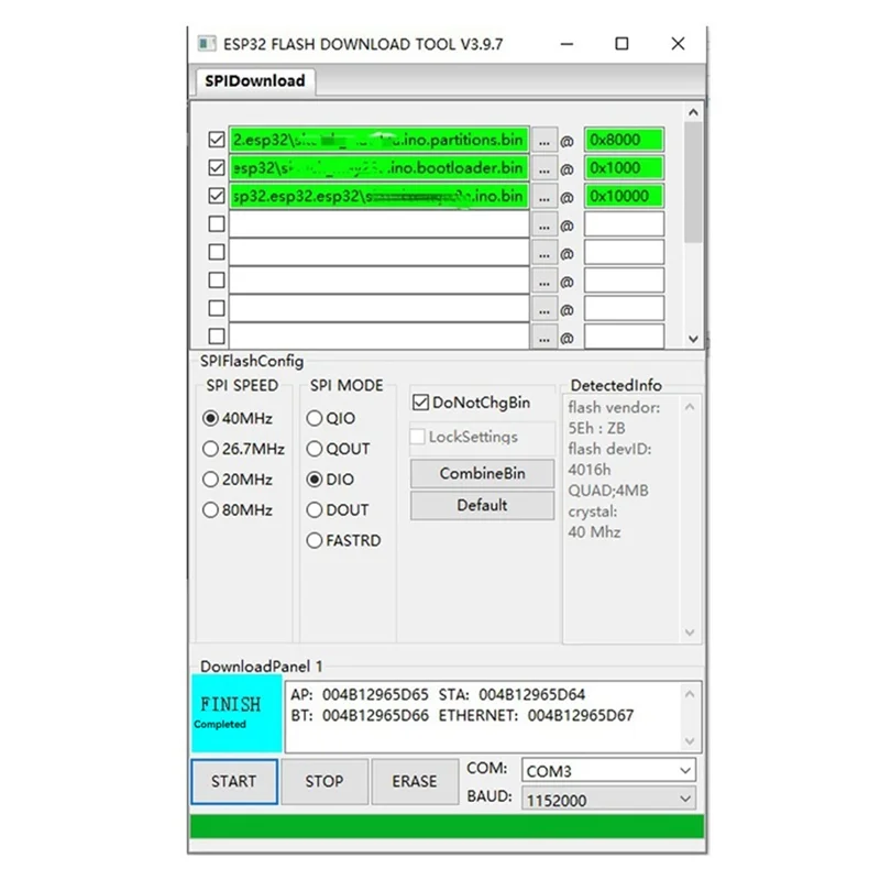 Módulo de interruptor MOS de doble canal ESP32 DC5-60V ESP32-32E integrado Wifi y módulo BLE