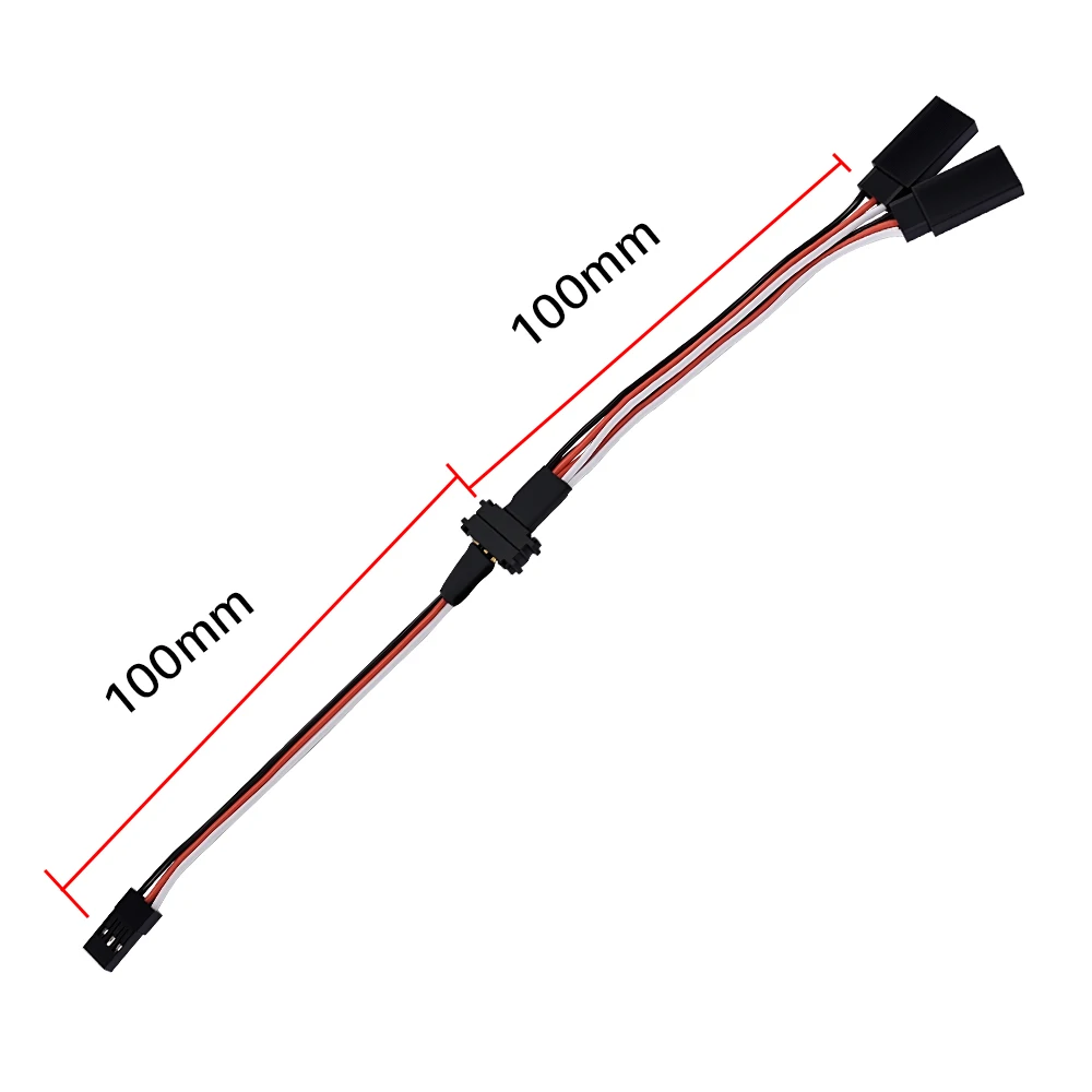 9IMOD 20 CM 30 CM Magnetische Model Kabel 3-Pin Magnetische Y-draad Voor RC Auto's Boot Vliegtuig