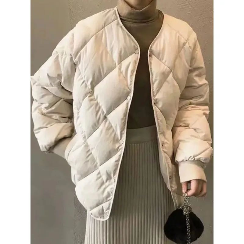 Good Quality 2024 Autumn And Winter Cotton Jacket For Women High-end Thick Cotton Jacket For Women