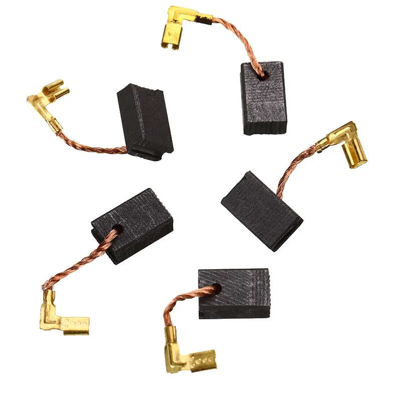 5/10 pz motore elettrico spazzole di carbone di ricambio trapano a percussione elettrico spazzola di grafite per GA4530R GA4534 JS1000 GA5030