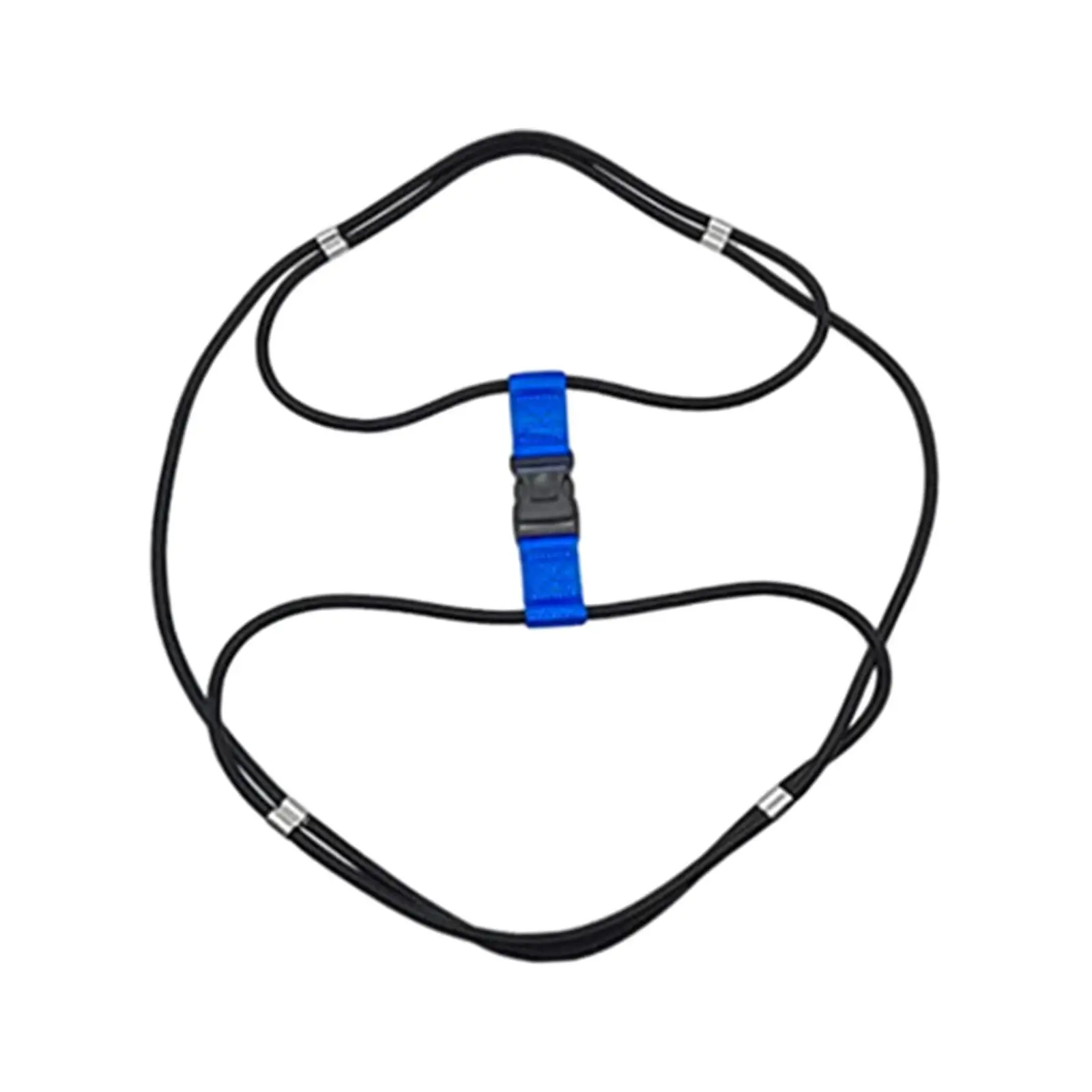 سلة المهملات قفل سلة المهملات توقف عالمي من Rummaging حبل بنجي قابل للتعديل للحيوانات السناجب الدببة الكلاب ساحة