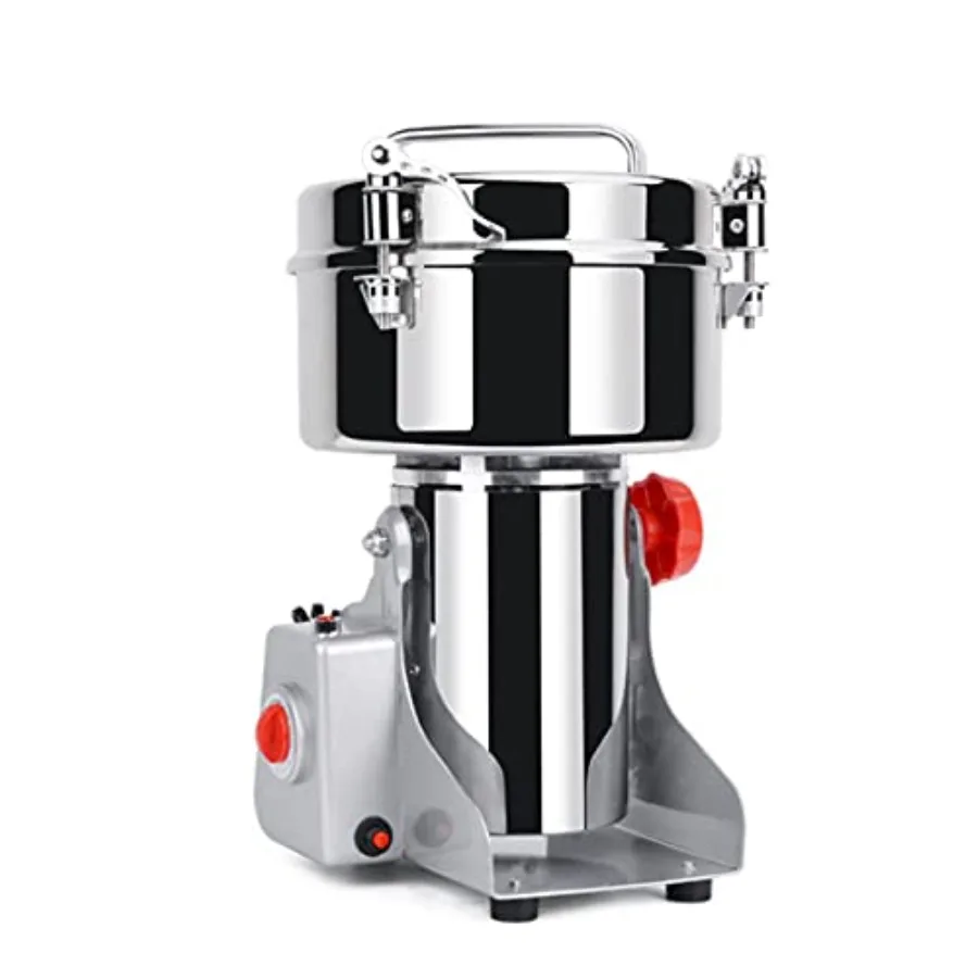 

Electric Grain Mill Grinder 700gHigh Speed 1800W Spice Herb Mill Grinders Stainless Steel Pulverizer Powder Machine for Dry Cer