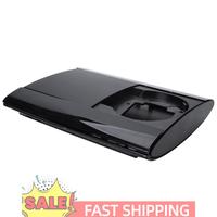 Complete Game Console Case Full Kit Gaming Accessories New Console Faceplate Cover Black with Screws for PS3 Super Slim 4K 4000