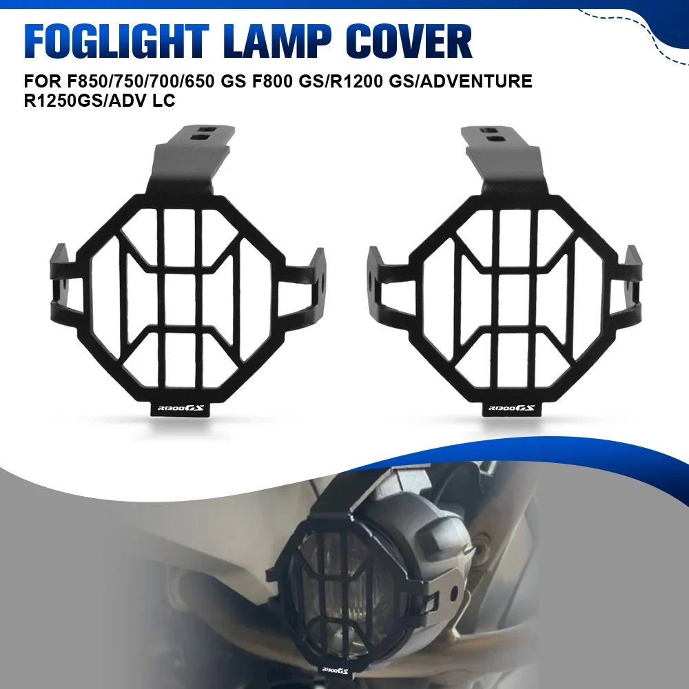 

Lamp Cover For BMW F850/750/700/650 GS F800 GS/R1200 GS/Adventure R1250GS/ADV LC Motorcycle LED Fog Light Protection Guard
