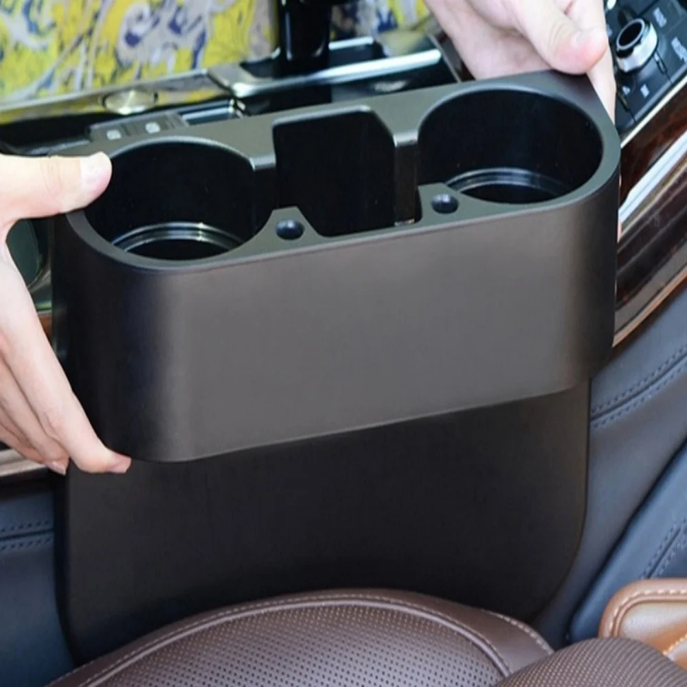 Car Card-slot-type Cup Holder Car Seat Gap Phone Starage Stand Key Snacks Organizer Avoiding Auto Interior Clutter Accessories