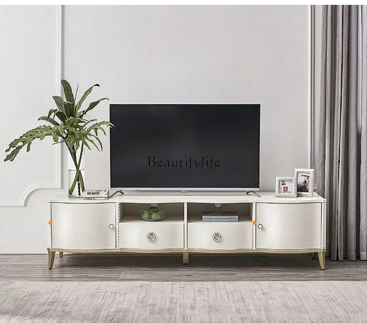 

yj5 American coffee table TV cabinet combination post-modern simple light luxury decoration