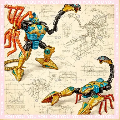 

In Stock Hasbro Transforming Toys Age Of The Primes Deluxe Quickstrike Action Figure Robot Toy Collectibles Gift Hobbies
