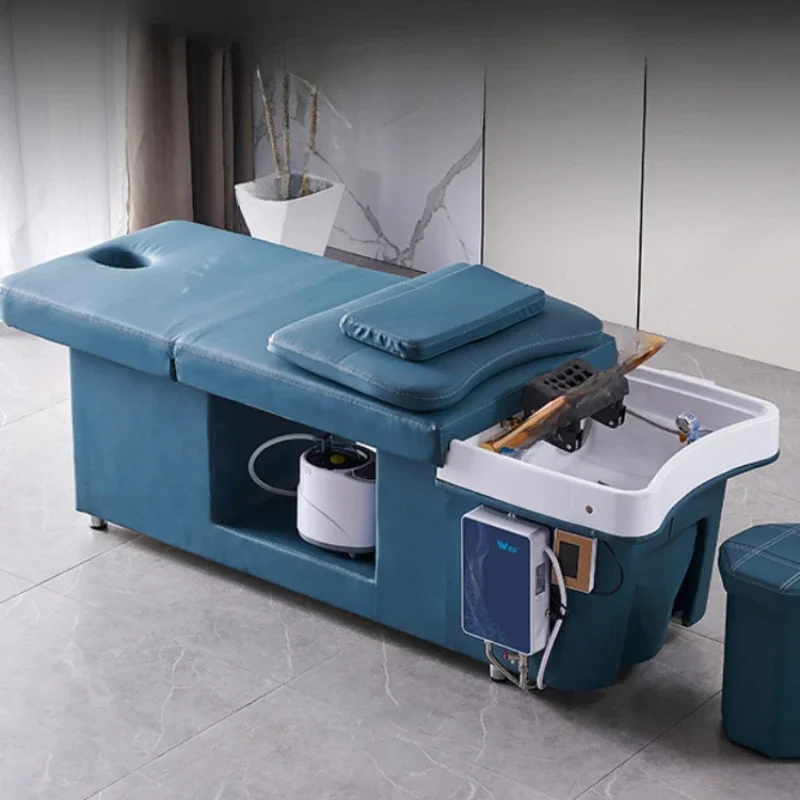 

Hair Spa Washbasin Salon Chairs Stylist Shampoo Bed Professional Mobile Basin Hairdresser Shampoo sidade Washing Machine