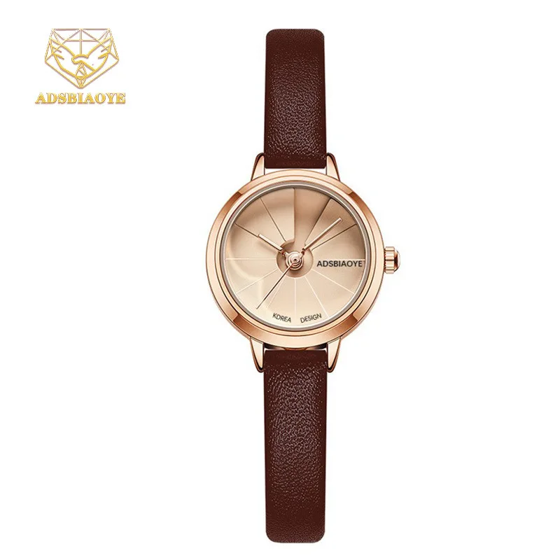 

Summer new watches women's small dial waterproof watch niche light luxury high-grade women's temperament leather women's watch