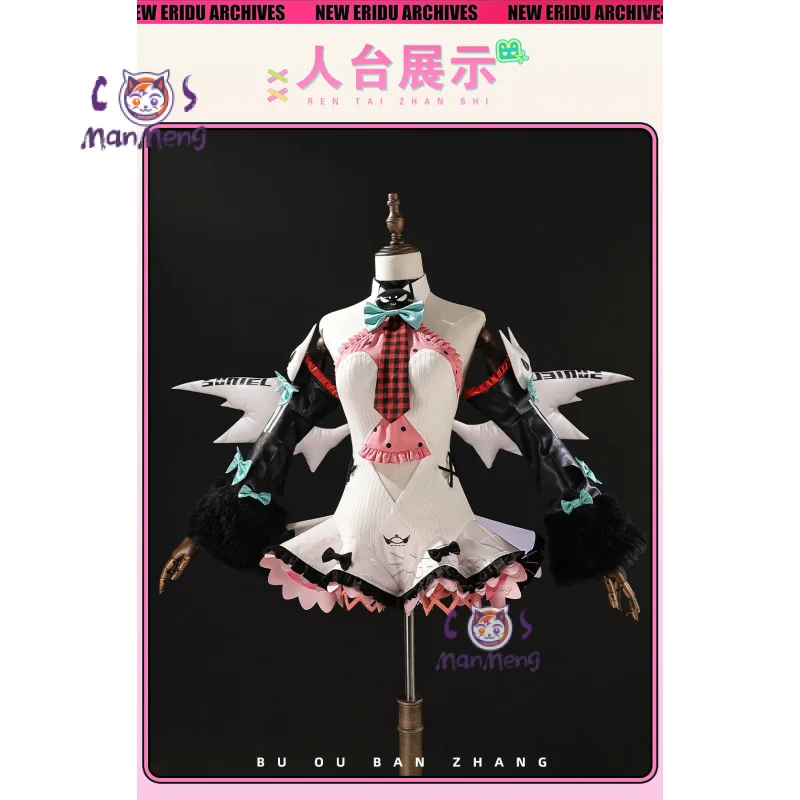 

Костюм для косплея «Ангелы иллюзий» Нангонг ЗЗЗ из игры Zenless Zone Zero, новый наряд Лолита с крыльями, носками, для Хэллоуина и карнавала