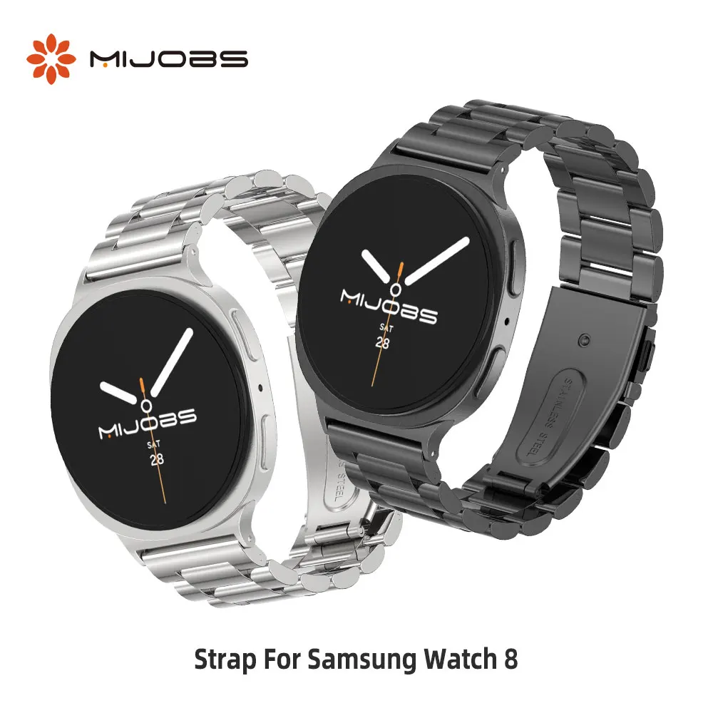 Watchband for Samsung Watch 8 Strap for Samsung 8 Smartwatch Metal Bracelet for Samsung Watch 8 Wristband Accessories