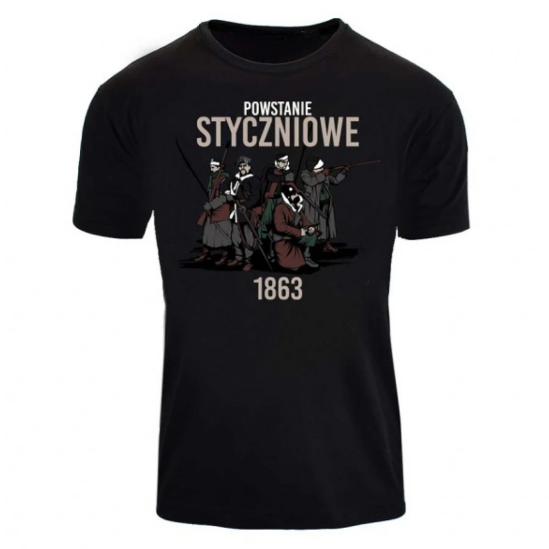 

Uprising in January 1863 Polish Insurrections T-Shirt 100% Cotton O-Neck Short Sleeve Summer Casual Mens T-shirt Size S-3XL