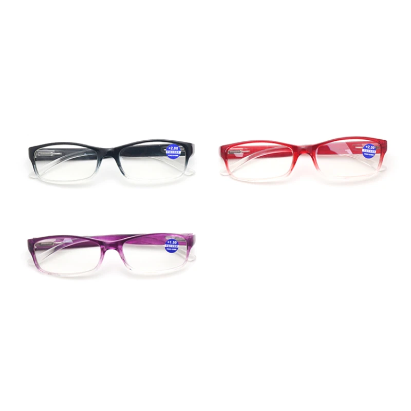 Anti Blue Light Glasses Women PC Reading Glasses Men Fashion Eyewear Small Square Clear Frame Reading Glasses Presbyopic Glasses