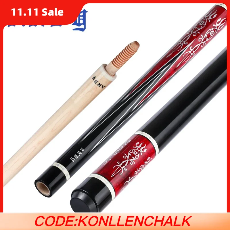 

ANDY-Professional Carom Taper Cue Stick Бильярд, клен ручной работы, 3 подушки, наконечник 12 мм, 142 см