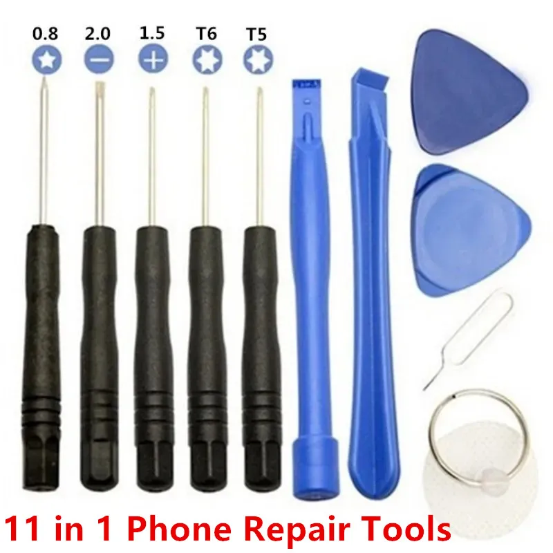 

11 In 1 Professional Mobile Phone Repair Tools Kit Pry Opening Tool Screwdriver Set For iPhone 11 for Xiaomi Phone Tools