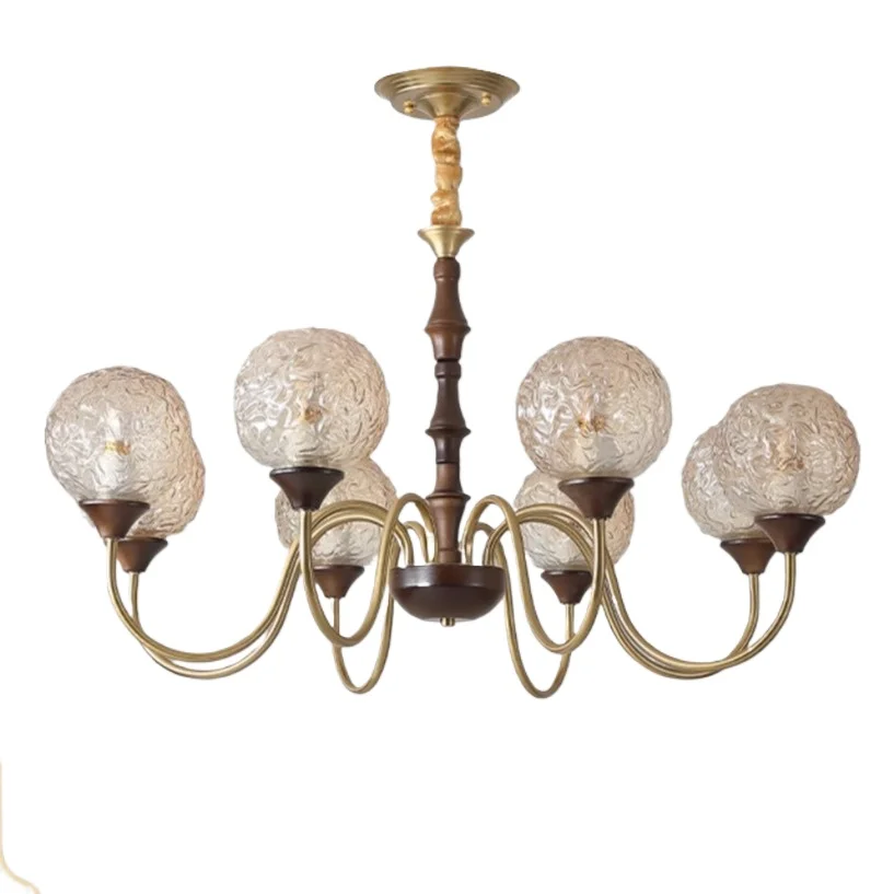 

French, romantic living room lights, retro, American, hall main lights, medieval, high-end, villa, bedroom, dining