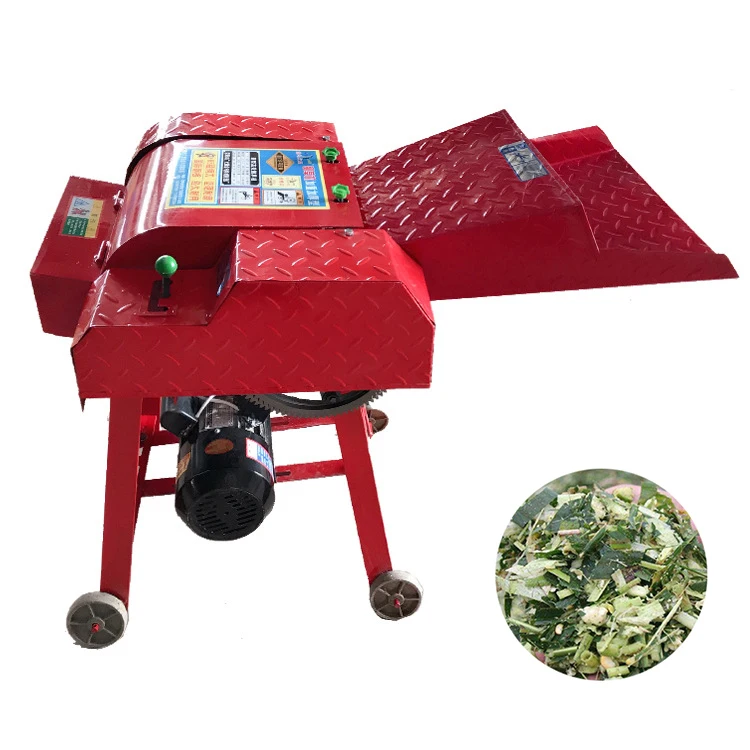 

Hot Selling High Productivity Chinese Chaff Cutter Machine New 220v Animal Feed Chaff Cutter