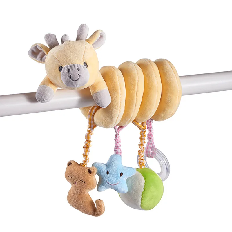 ألعاب معلقة لسرير الحيوانات الجديدة حول السرير، قلادة عربة الأطفال سرير التعليم المبكر للأطفال حول المكان #6