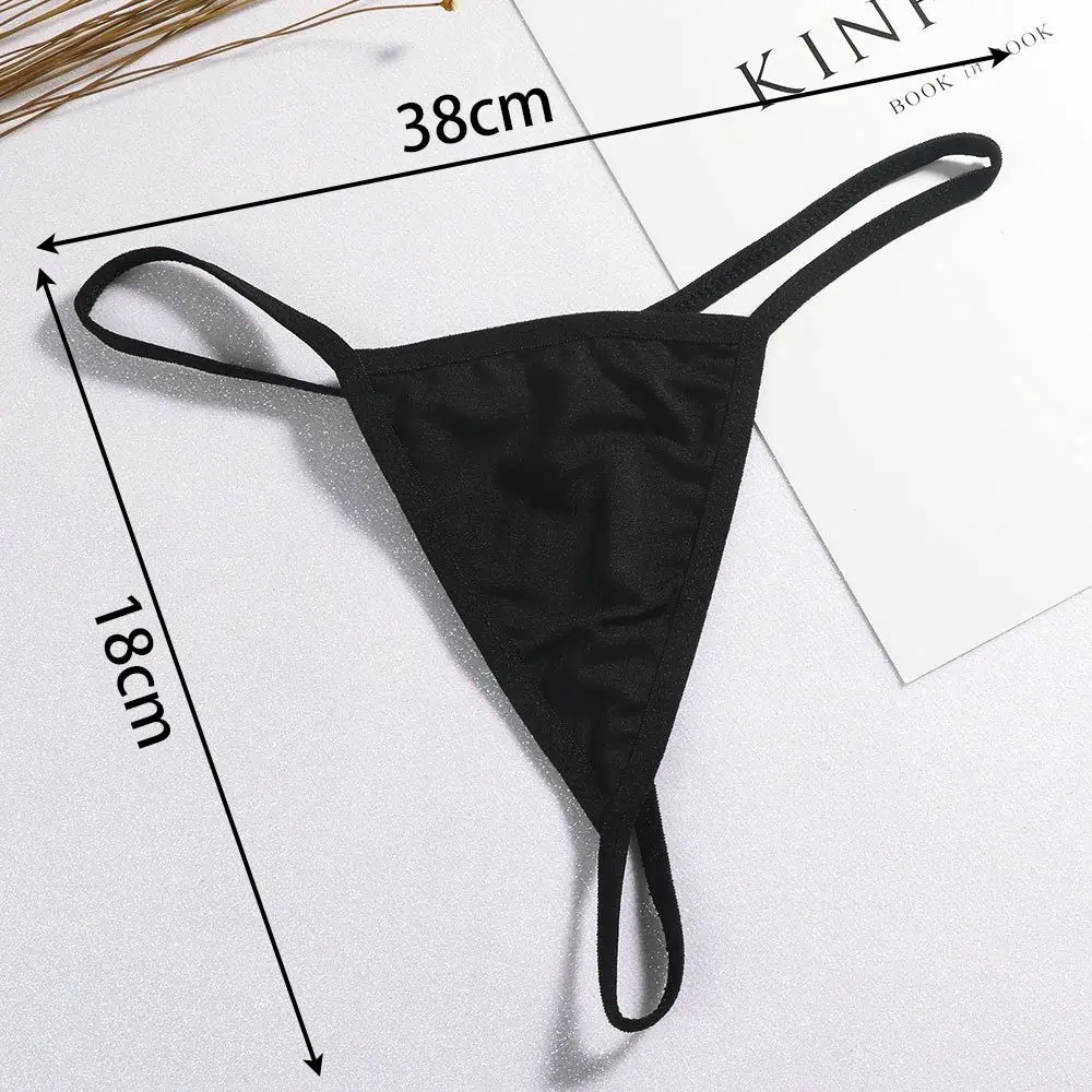 Sexy G-string Thongs Women Panties Low Waist Underwear Plain Female Underpants Intimates Lingerie Bikini Knickers