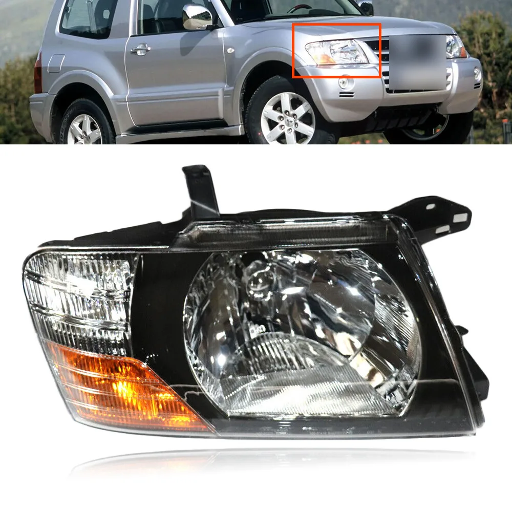 

Передняя фара, правая сторона для Mitsubishi Pajero Montero 2000-2006 гг., новая