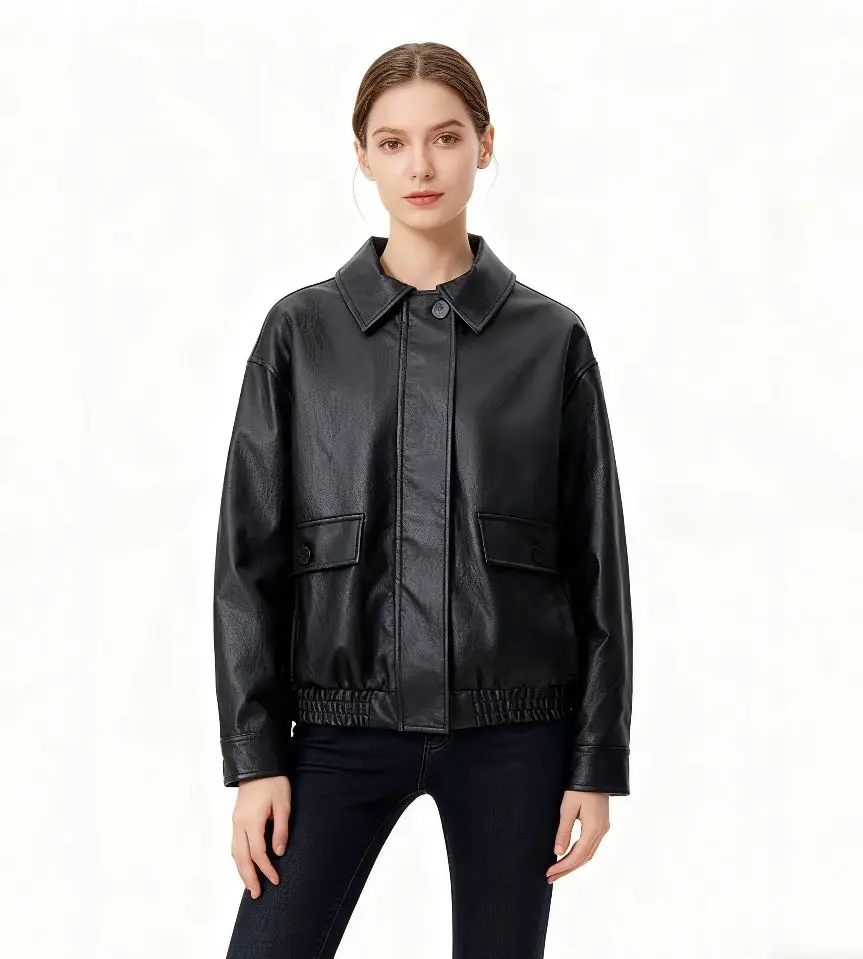 

Куртки-бомберы Женская куртка-пилот Осенняя атласная куртка Ulzzang с цветными блоками и воротником-стойкой Городской шикарный минималистичный наряд со вставками OL Daily