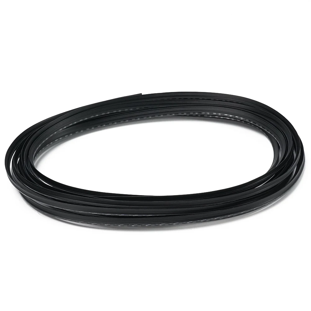 Part Trim Strip Car Carbon Fiber Decor Door Gap Interior Panel for edge Line Plastic Plating 1pc Brand New  Part