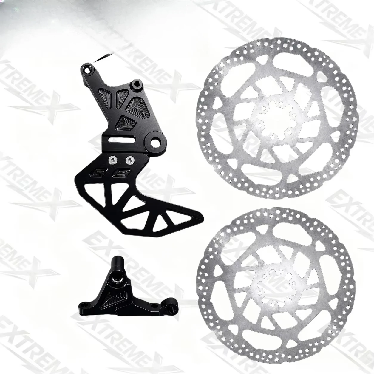 Front Rear Brake Caliper Bracket Kit - 240 mm Alüminyum Alaşımlı Ön/Arka Fren