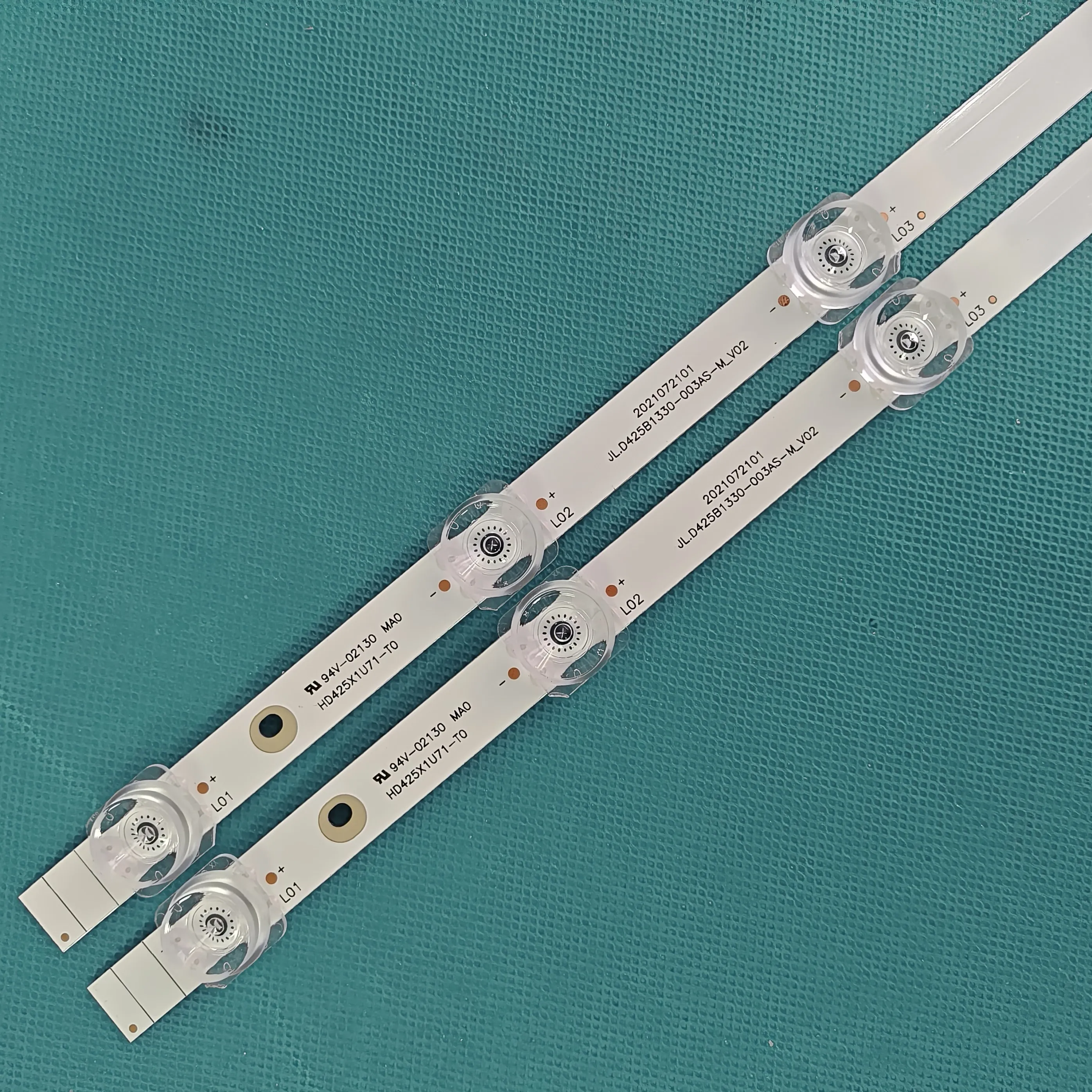 Tiras LED Backlight para Hisense, 43a7300f, 43a7100f, 43ae7000ftuk